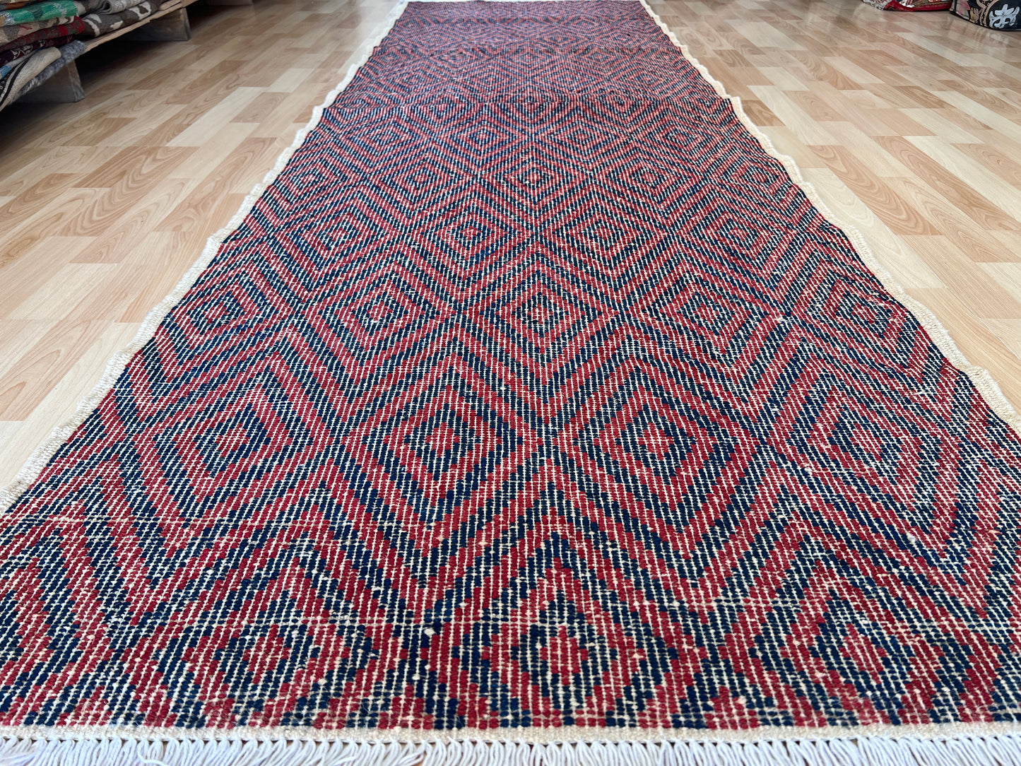 Contemporary design Kilim Runner.