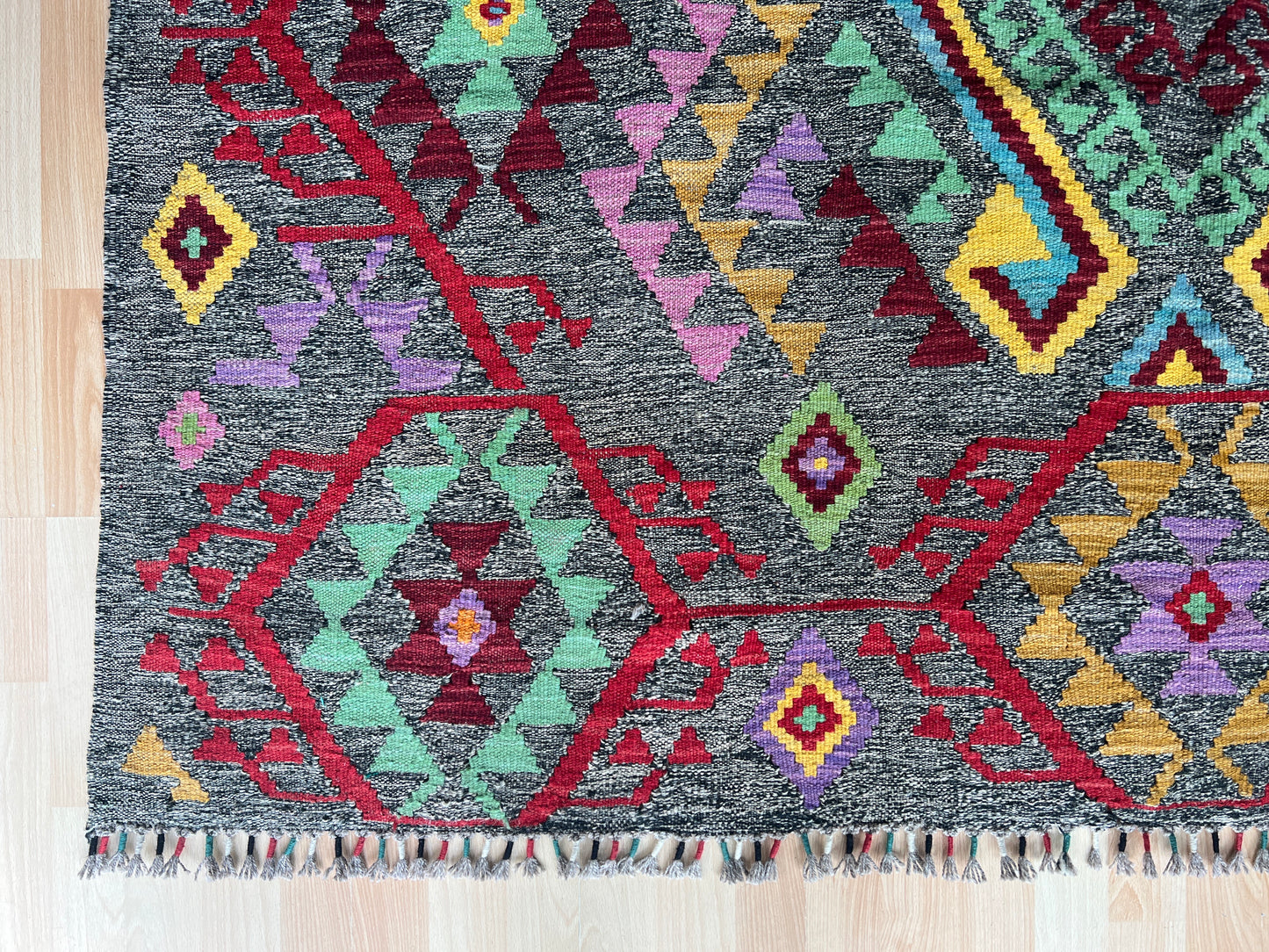 Classic Afghan Maimana Kilim