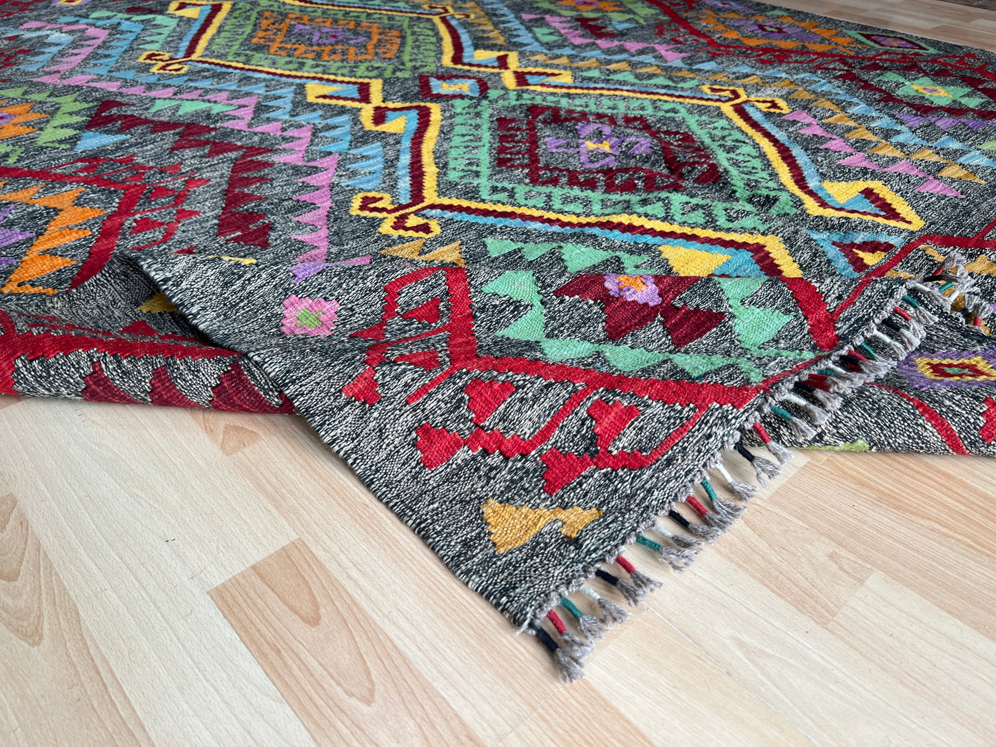 Classic Afghan Maimana Kilim