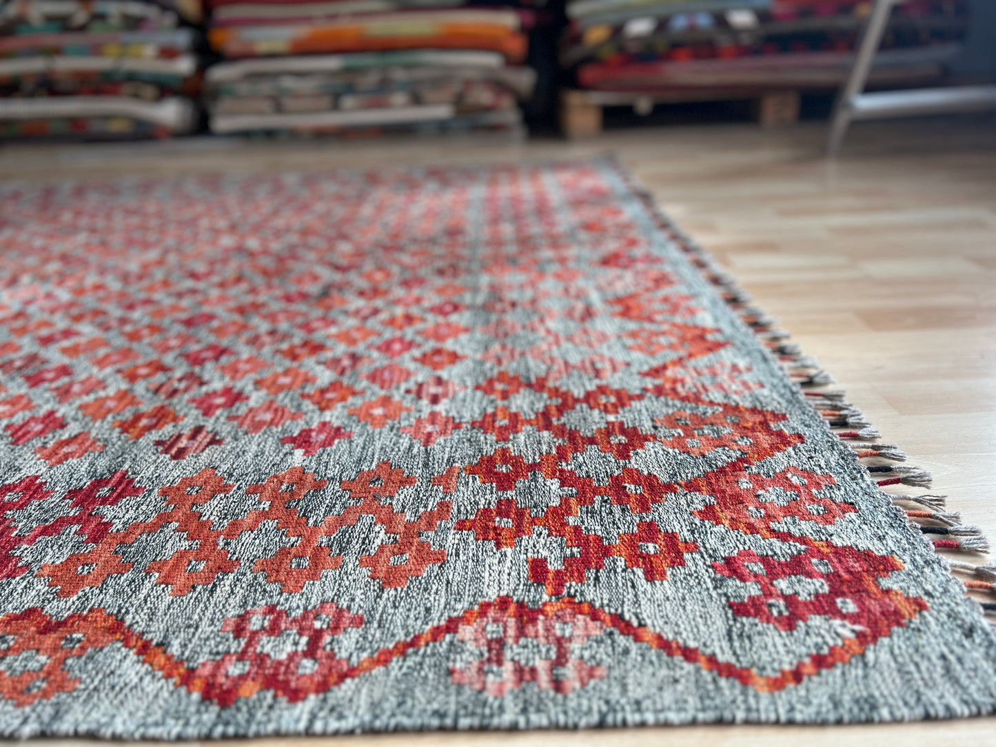 Classic Afghan Maimana Kilim