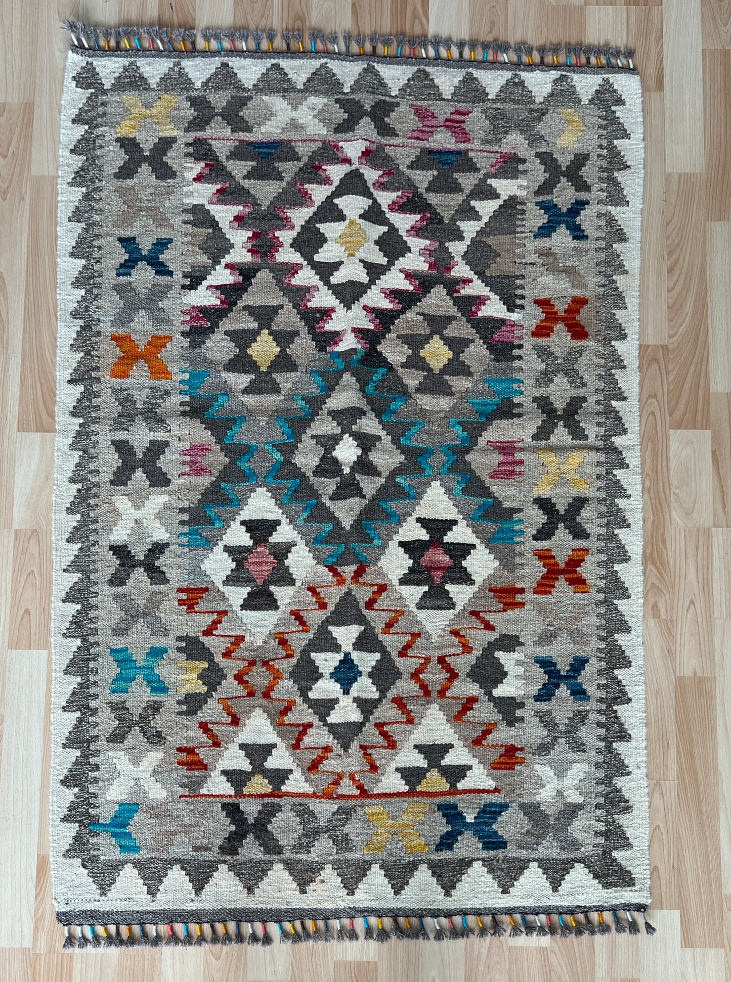 Classic Afghan Maimana Kilim