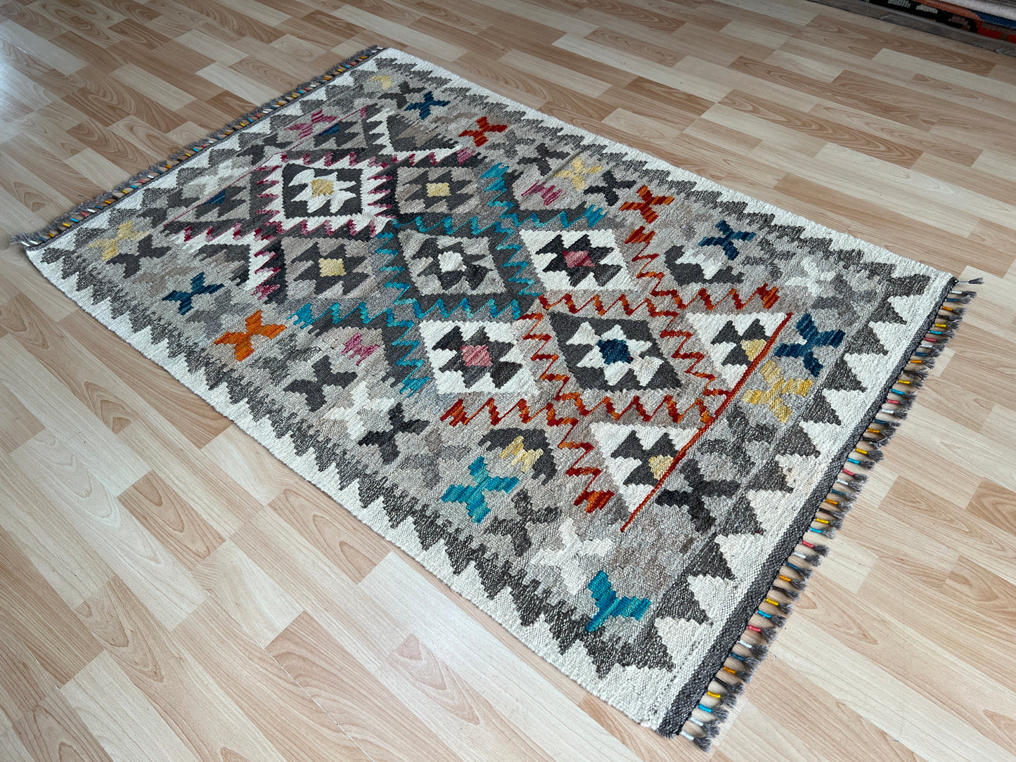 Classic Afghan Maimana Kilim