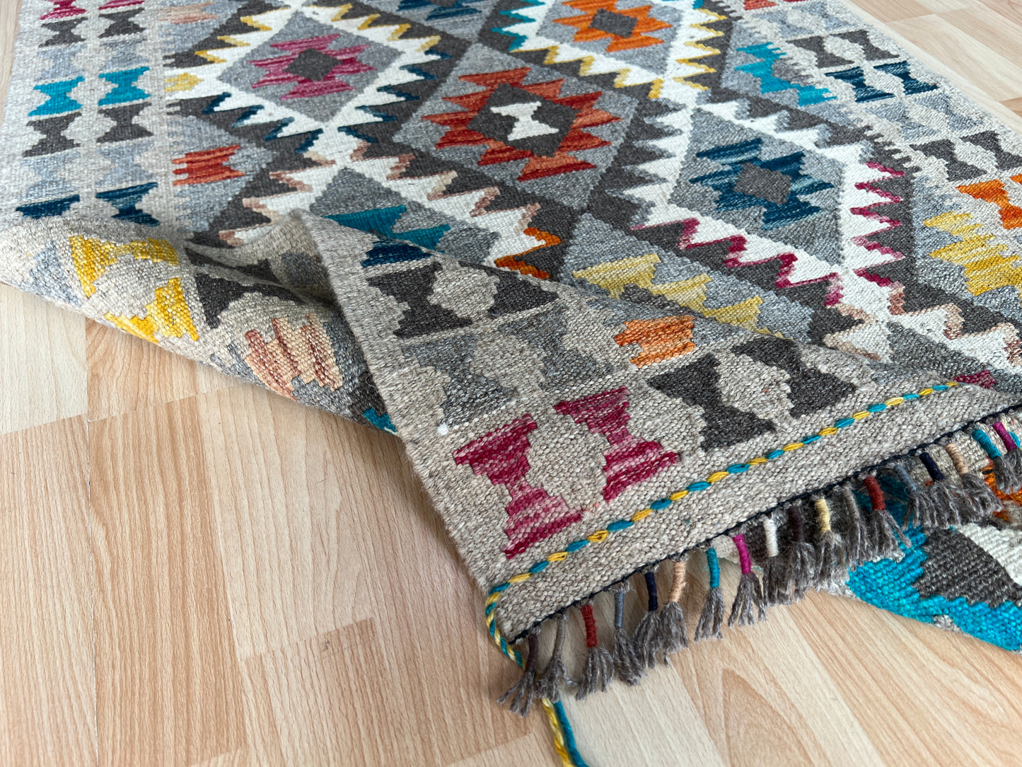 Classic Afghan Maimana Kilim