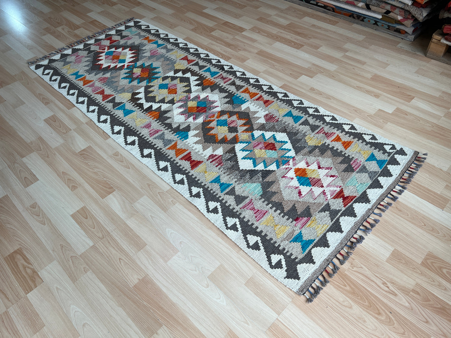 Classic Afghan Maimana Kilim