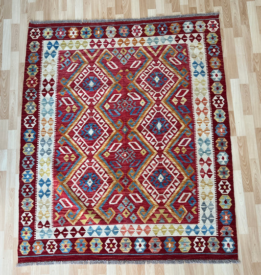 Classic Afghan Maimana Kilim