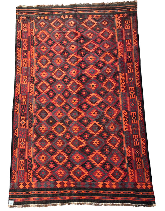 Afghan Maimana vintage Kilim.