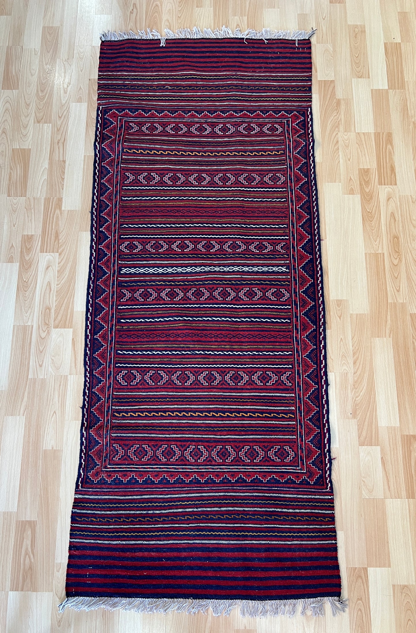 QalayNow Embroidered Kilim