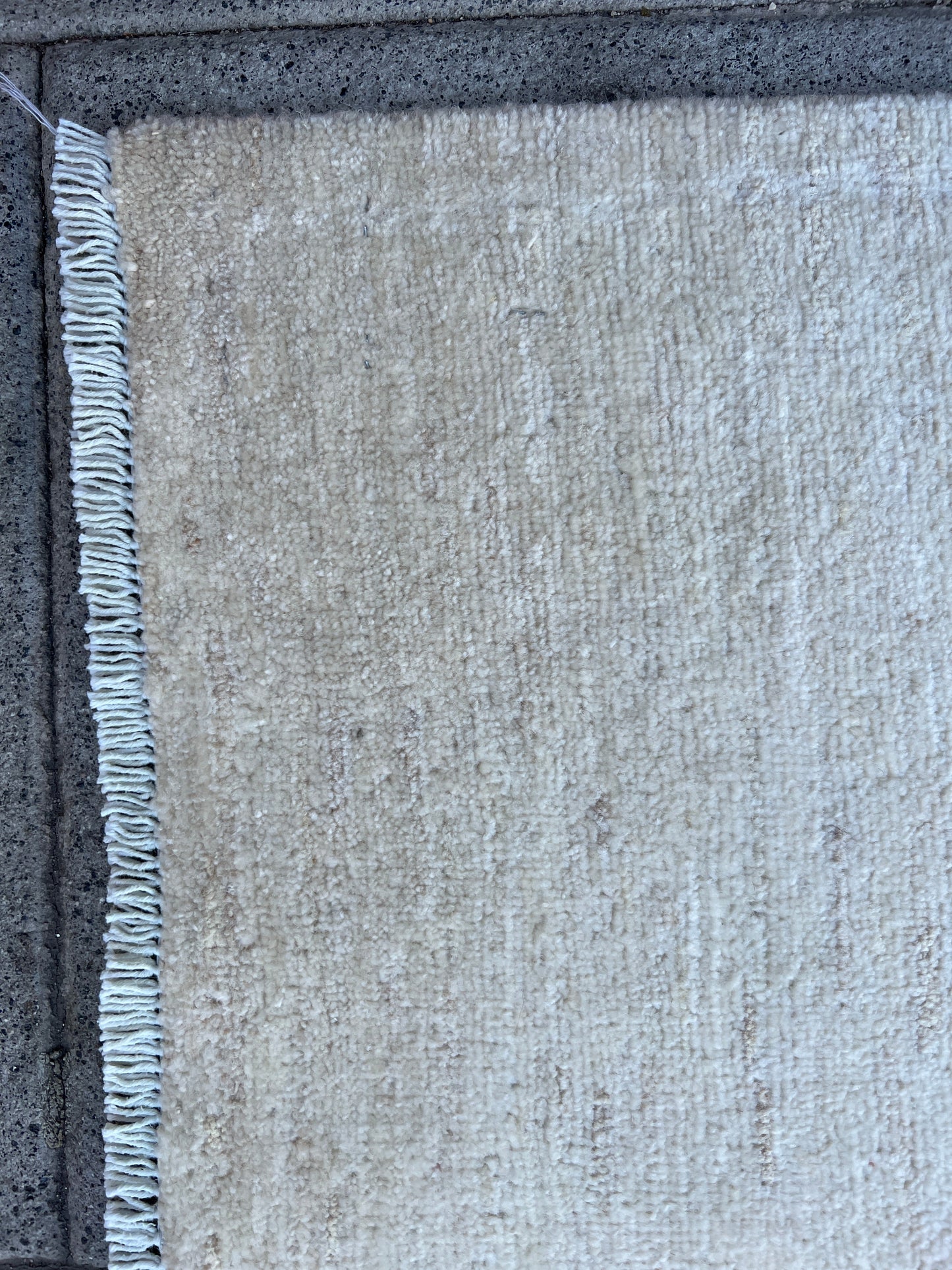 Plain Organic dyed wool rug