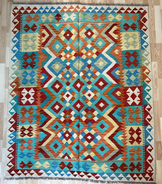 Classic Afghan Maimana Kilim