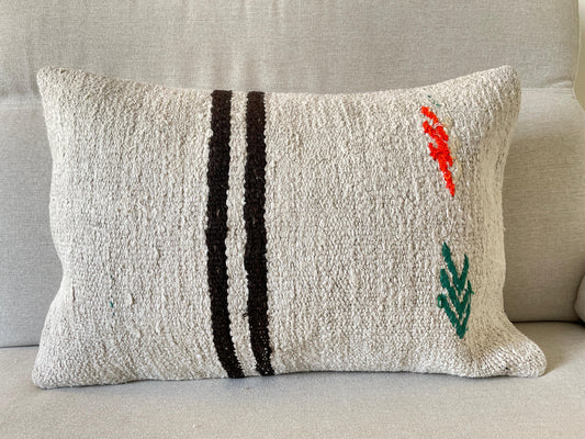 Hand woven Kilim cushion cover (60x40cm)