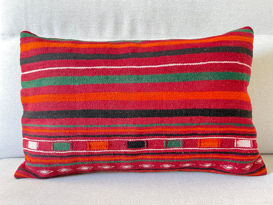 Hand woven Kilim cushion cover (60x40cm)