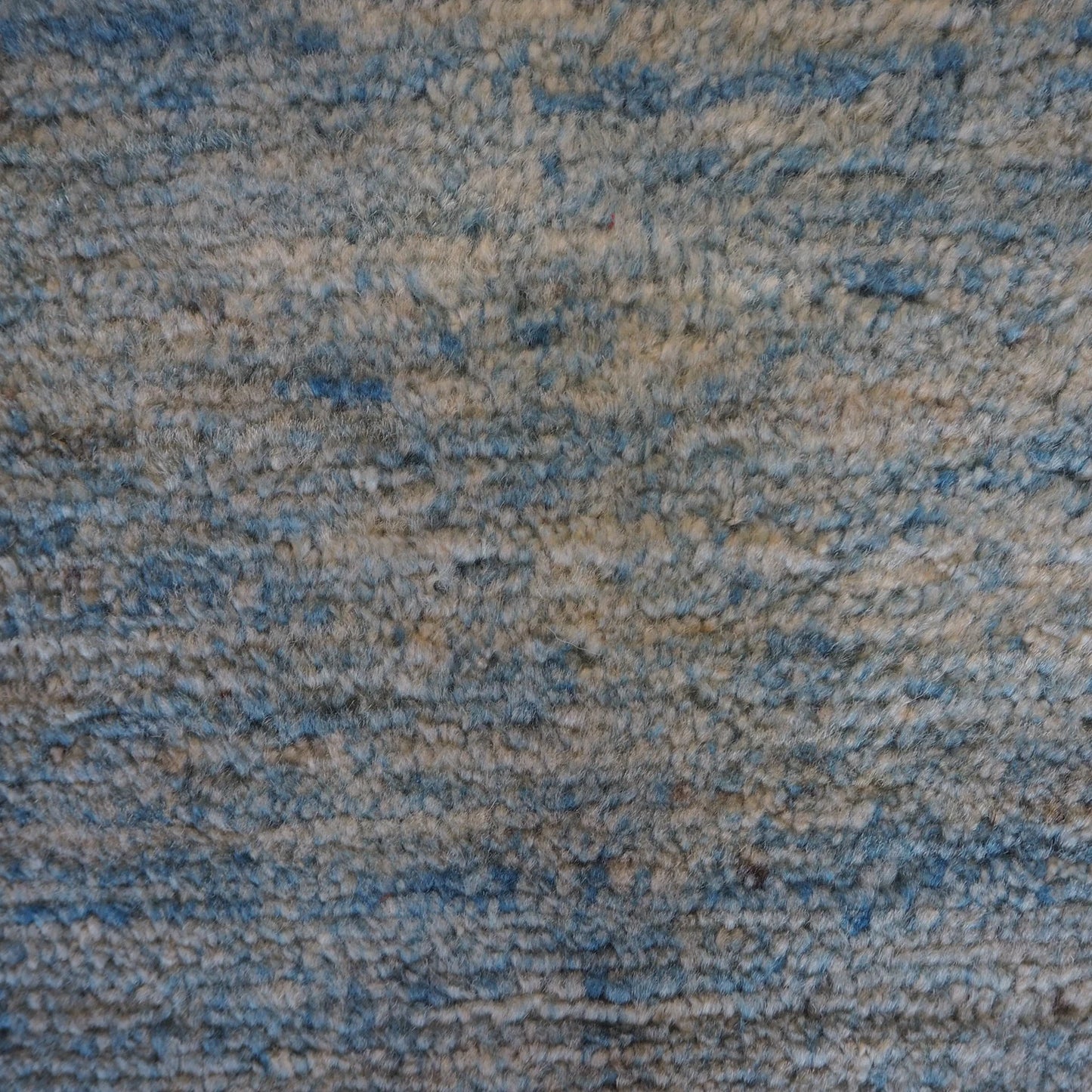 Plain blue natural colour Rug