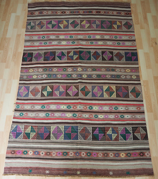 Afghan Baluchi vintage kilim