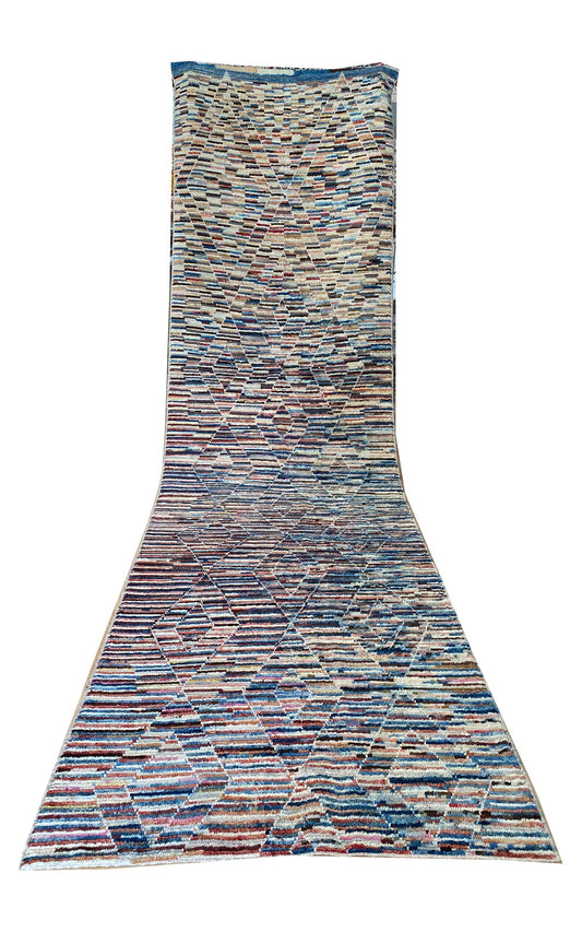 Contemporary stunning rug runner.