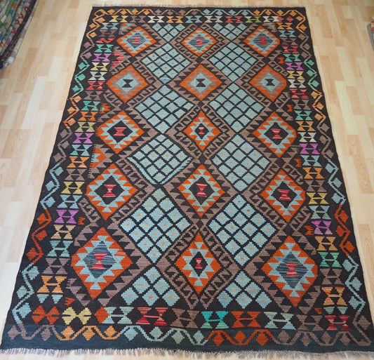 Classic Afghan Maimana Kilim