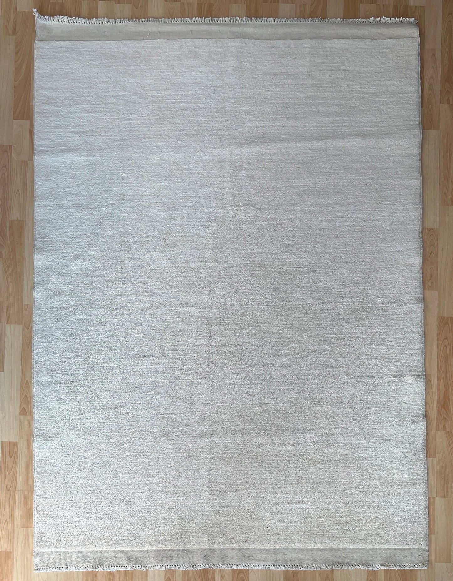 Plain Beige natural Rug