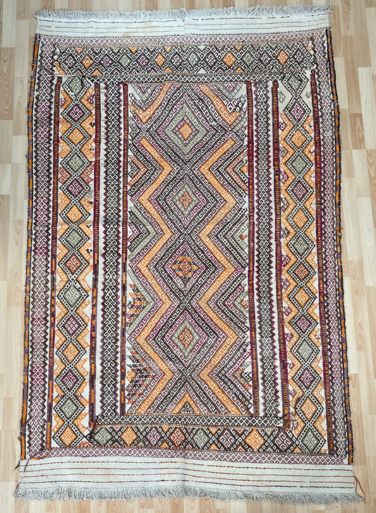 Sumak Embroidered kilim