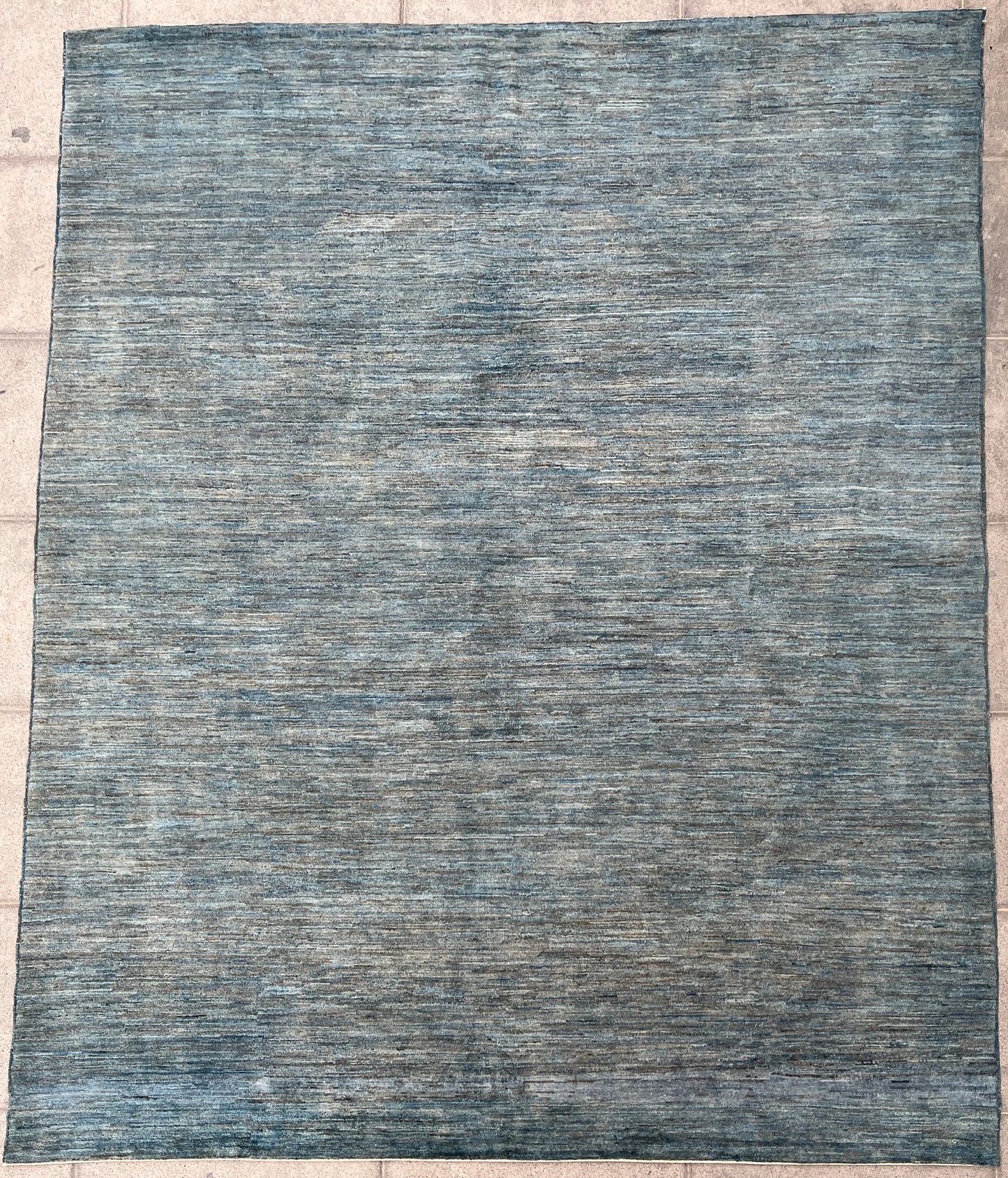 Plain Organic dyed wool rug