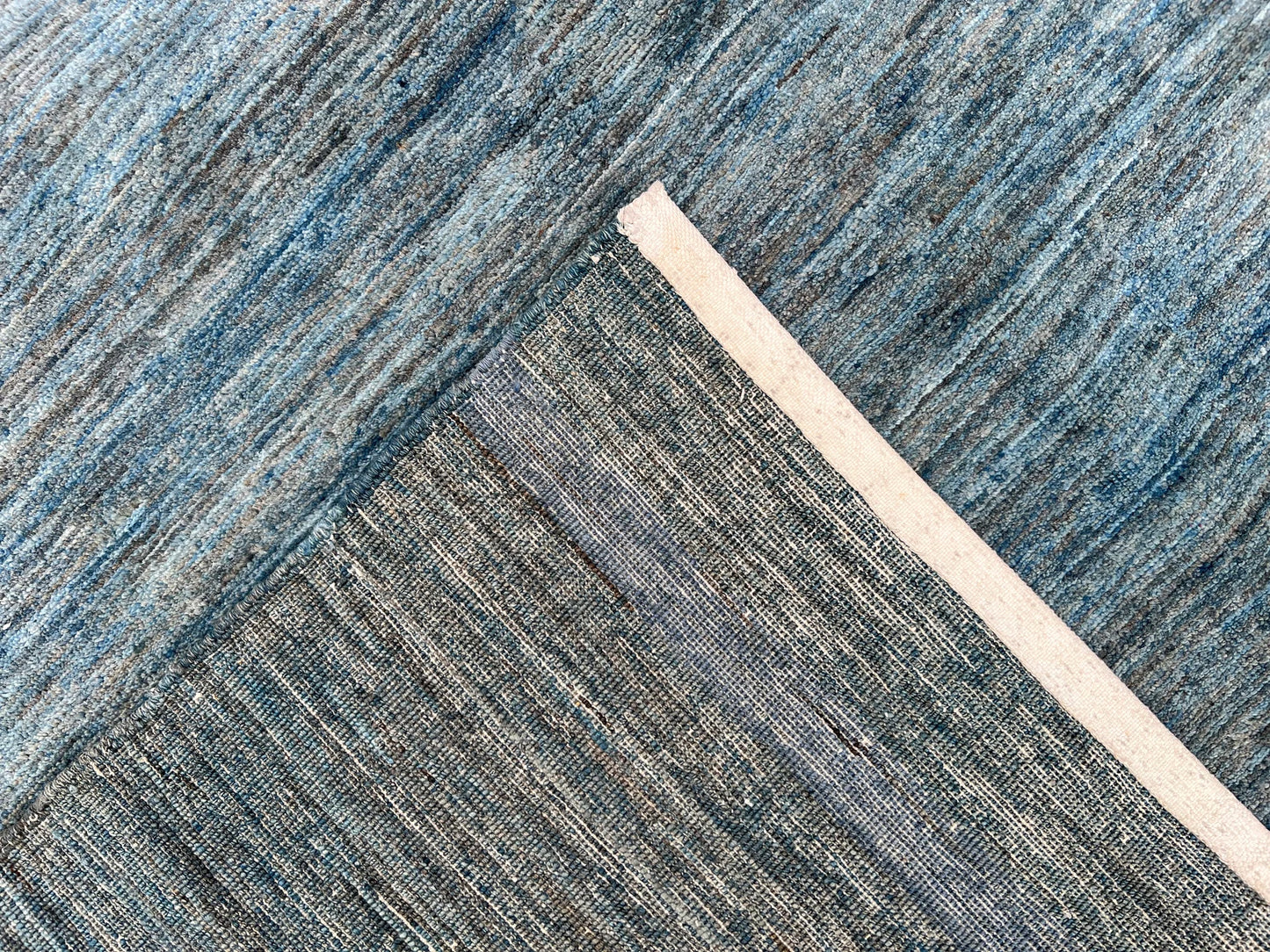 Plain Organic dyed wool rug