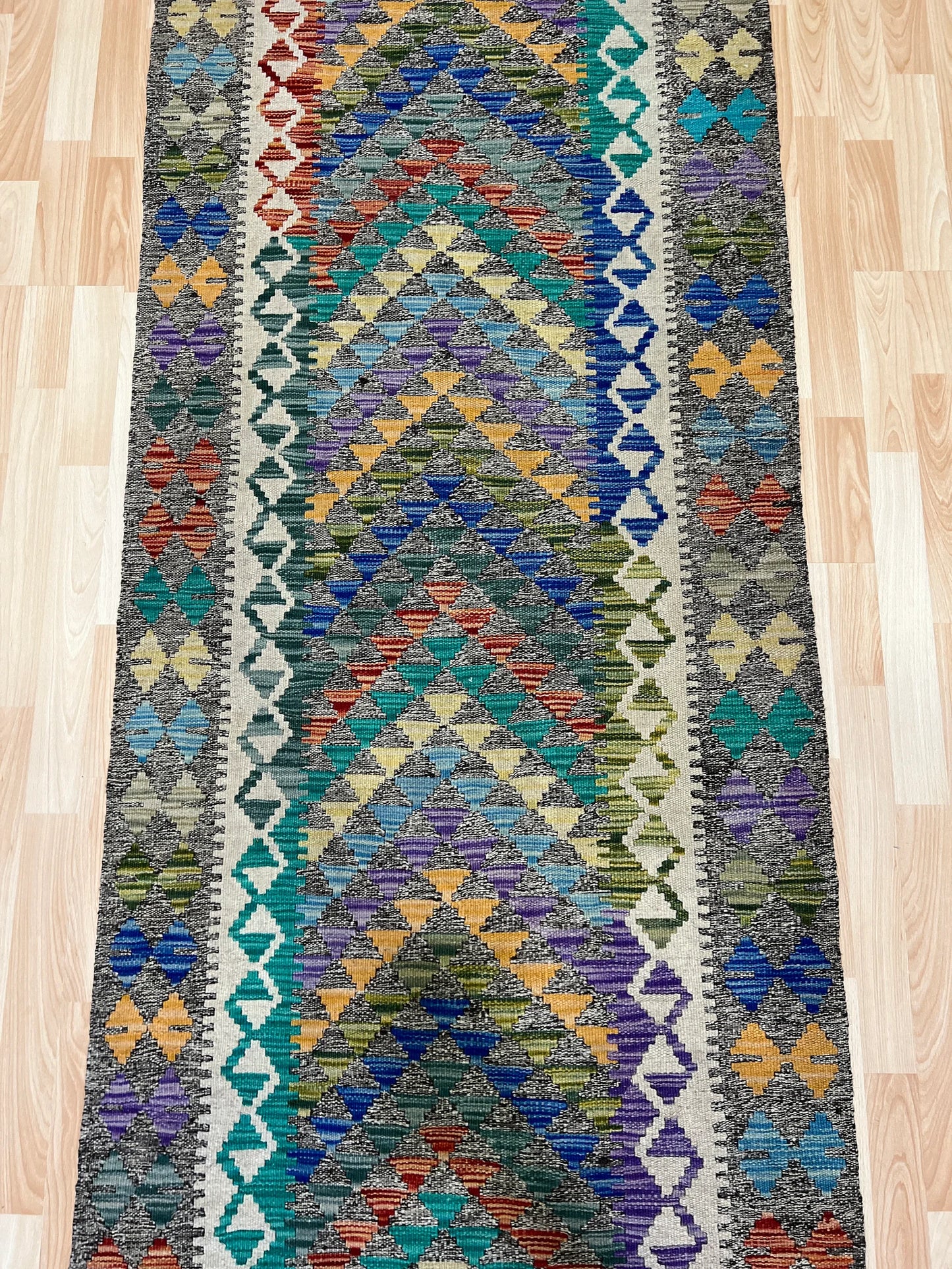 Afghan Kilim Runner.