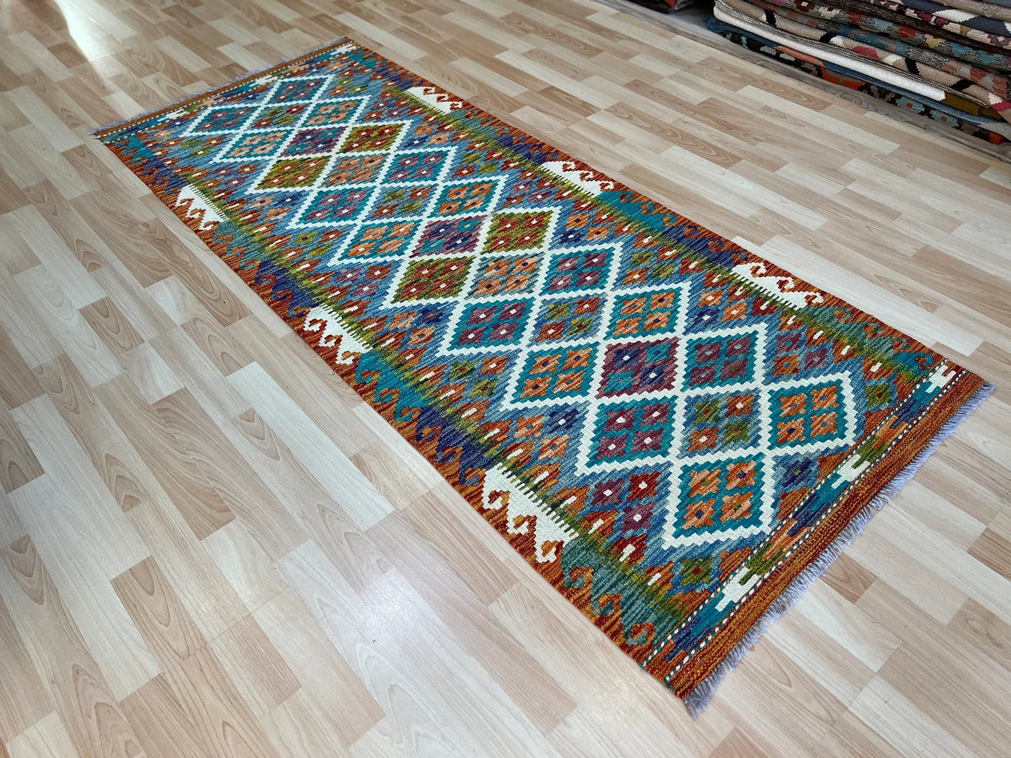 Classic Afghan Maimana Kilim