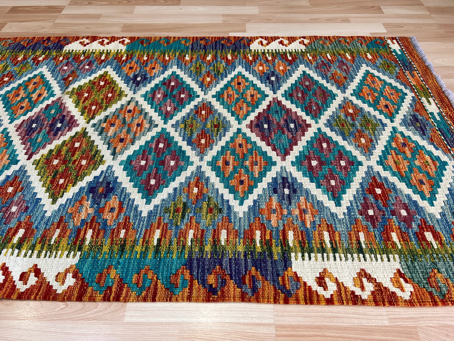 Classic Afghan Maimana Kilim