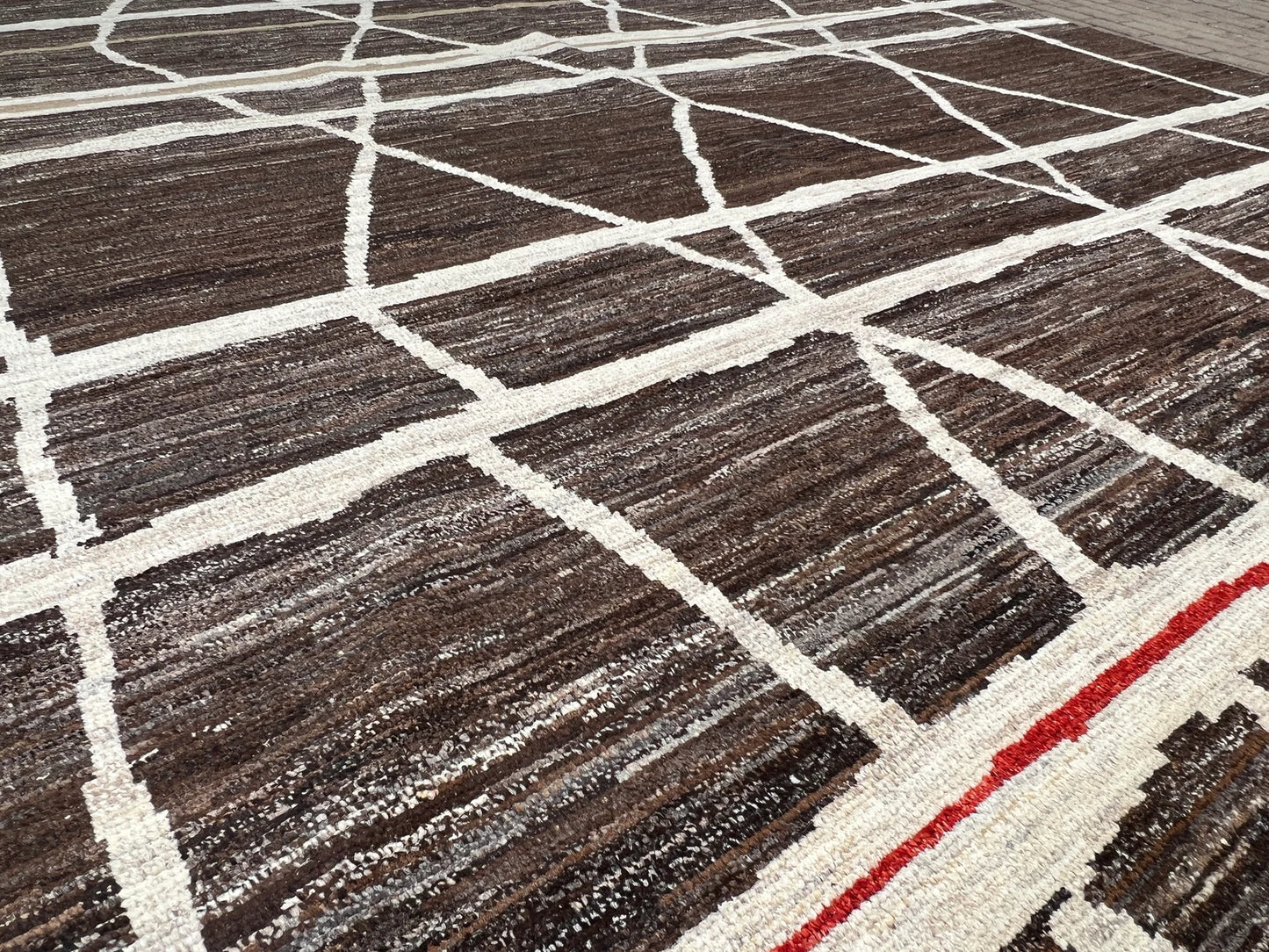 Contemporary Moroccan Berber Rug.