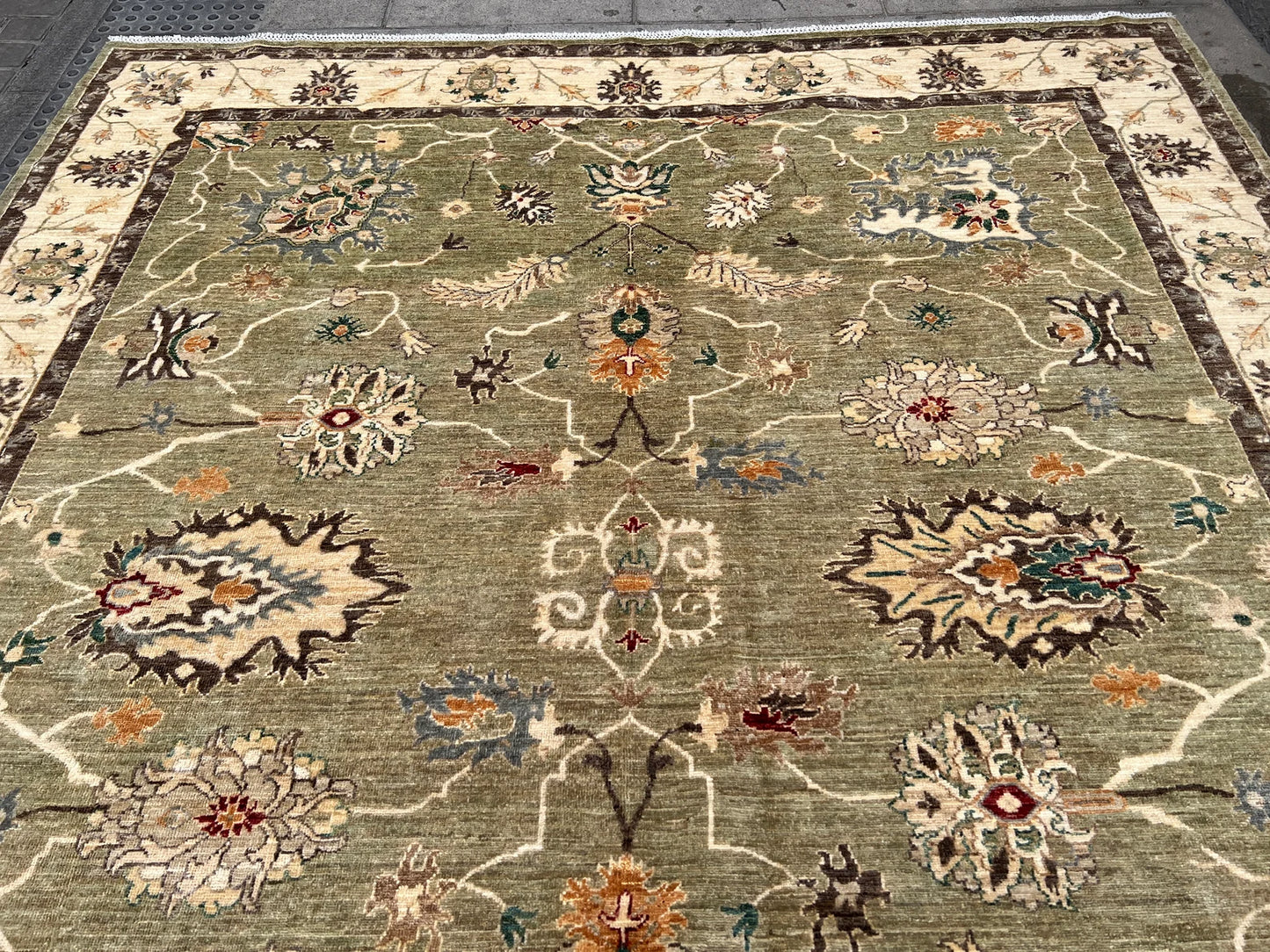 Classic Khotan Oriental Rug.