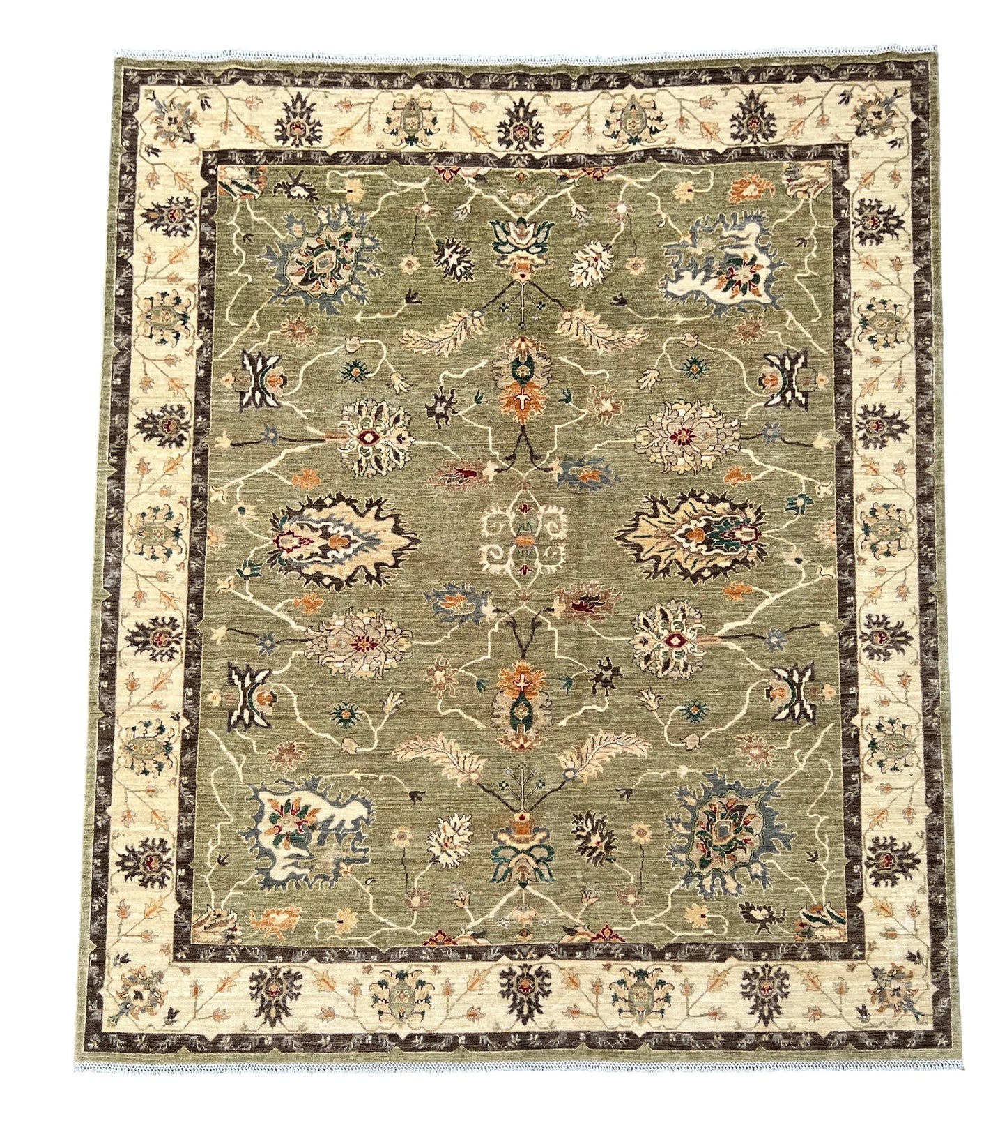 Classic Khotan Oriental Rug.