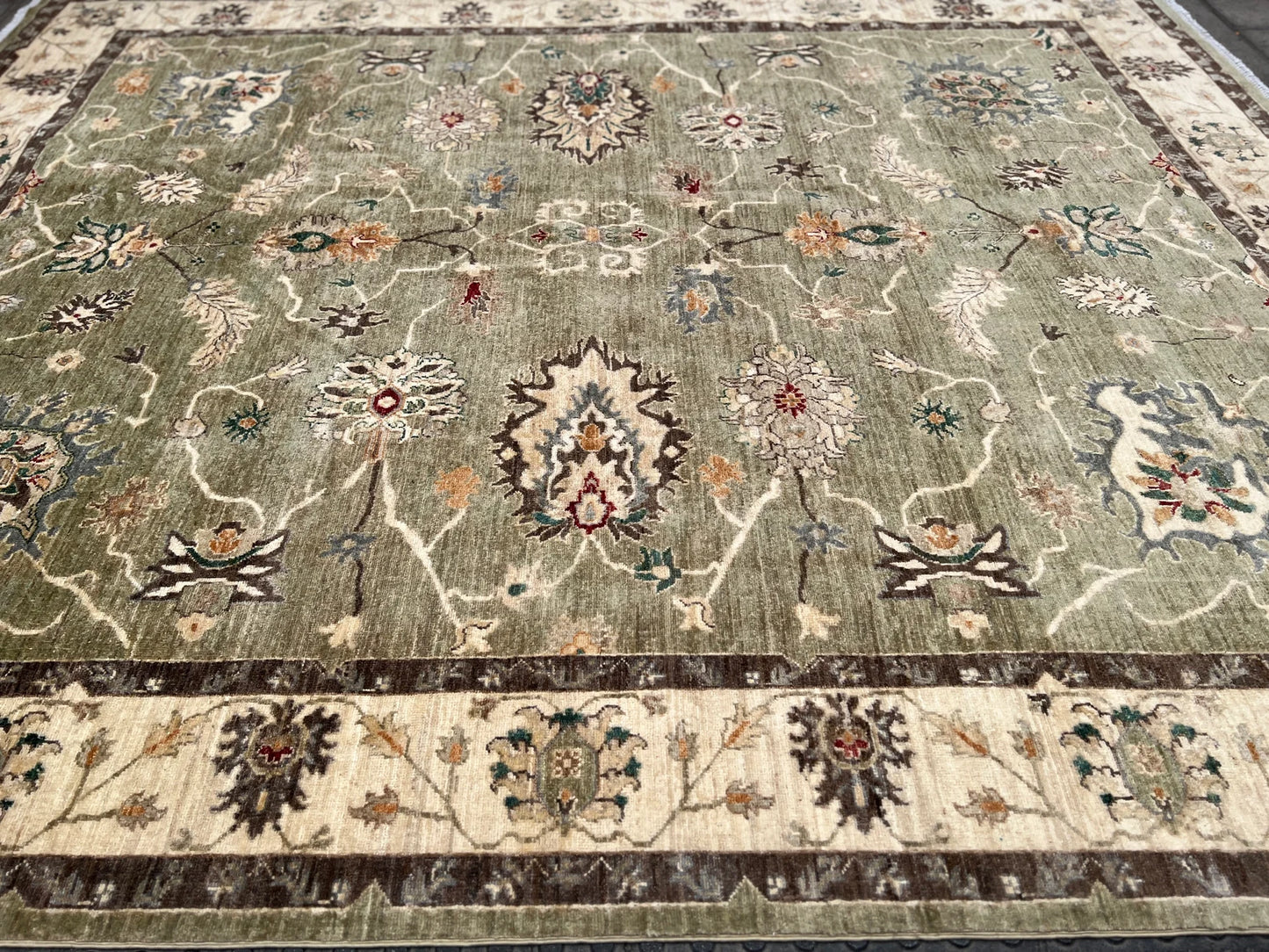 Classic Khotan Oriental Rug.