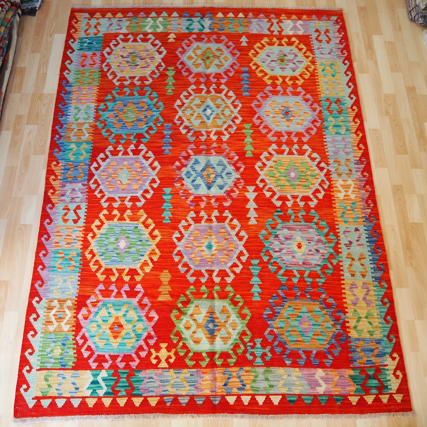 Classic Afghan Maimana Kilim