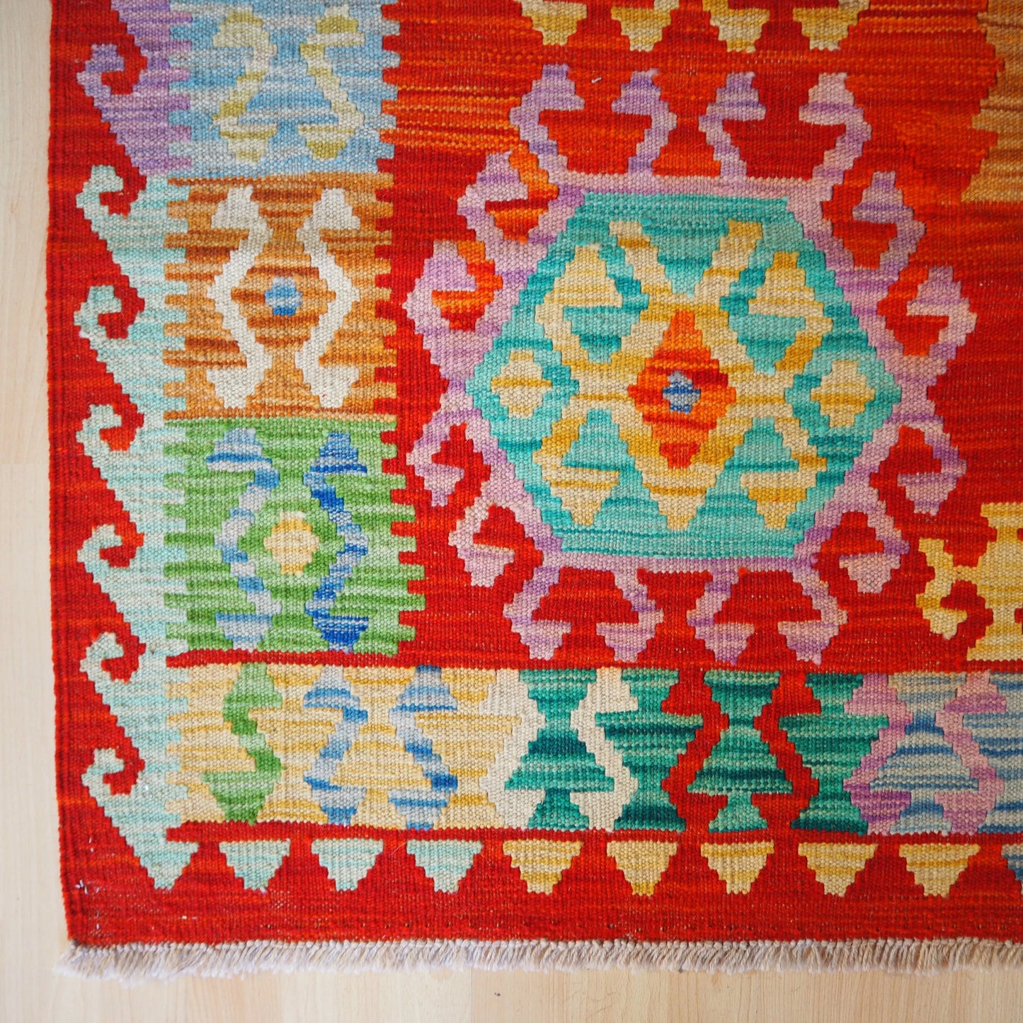 Classic Afghan Maimana Kilim