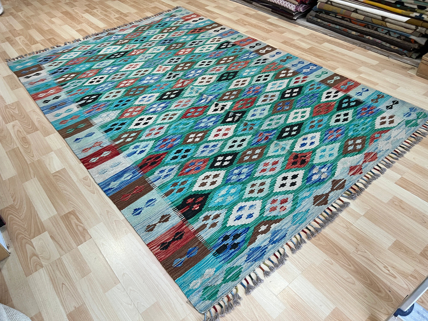 Classic Afghan Maimana Kilim