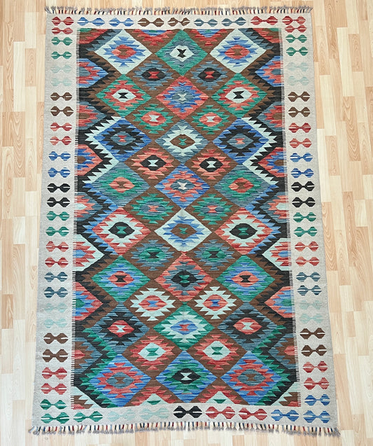 Classic Afghan Maimana Kilim