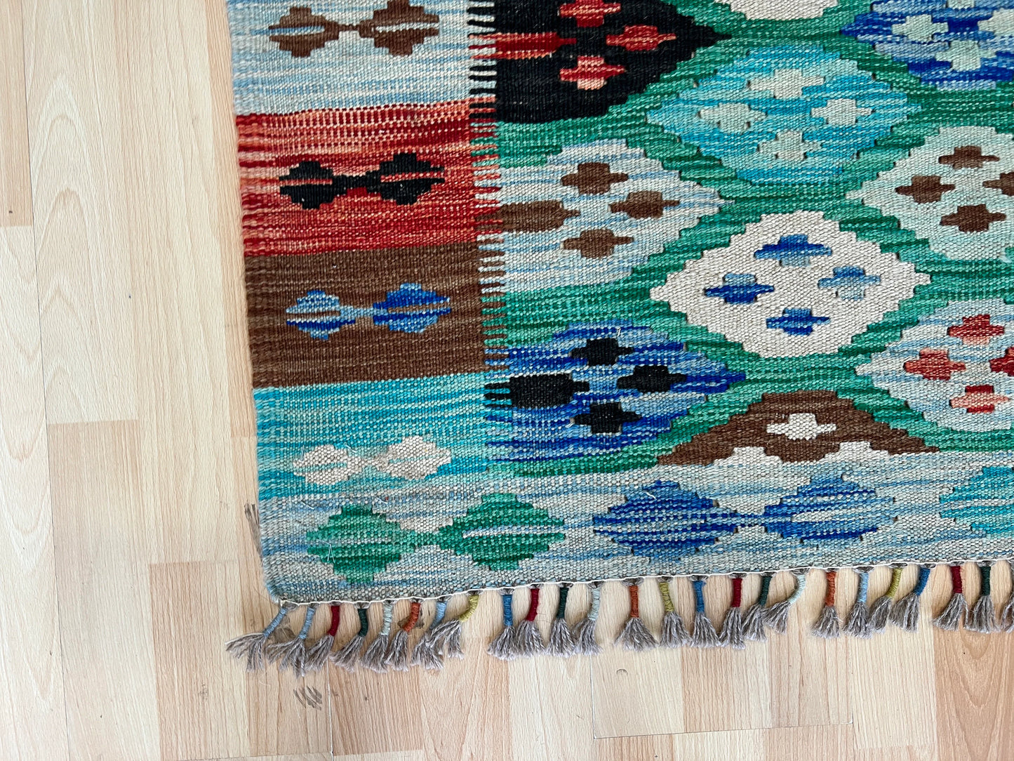 Classic Afghan Maimana Kilim