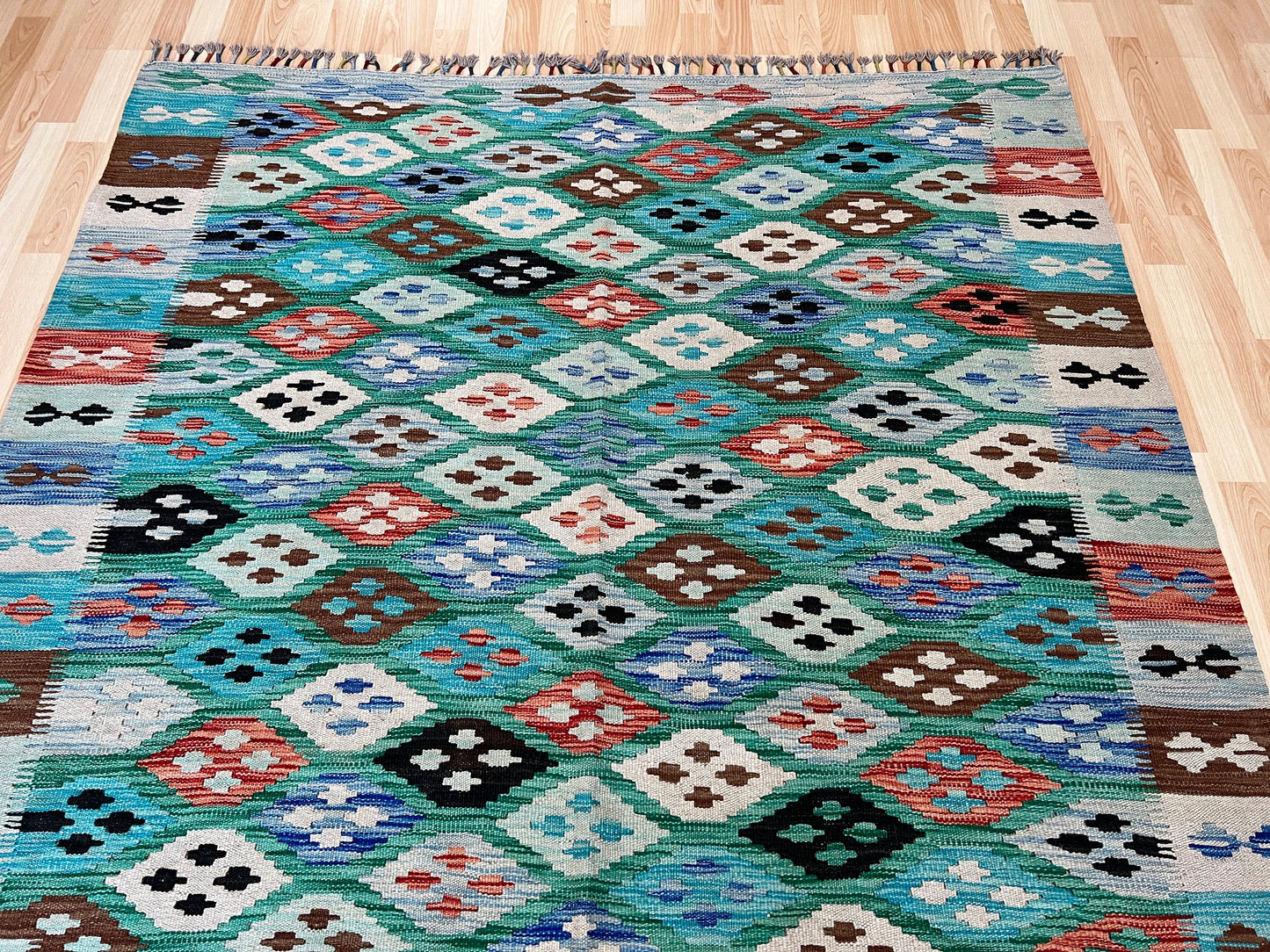 Classic Afghan Maimana Kilim