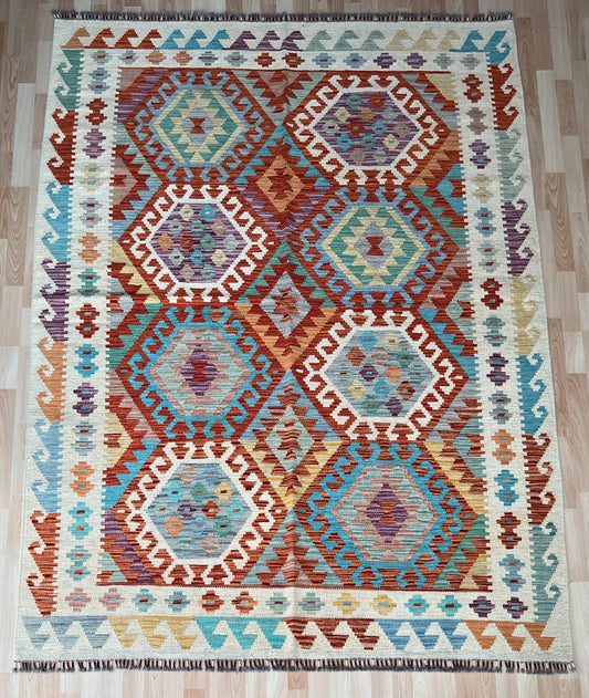 Classic Afghan Maimana Kilim